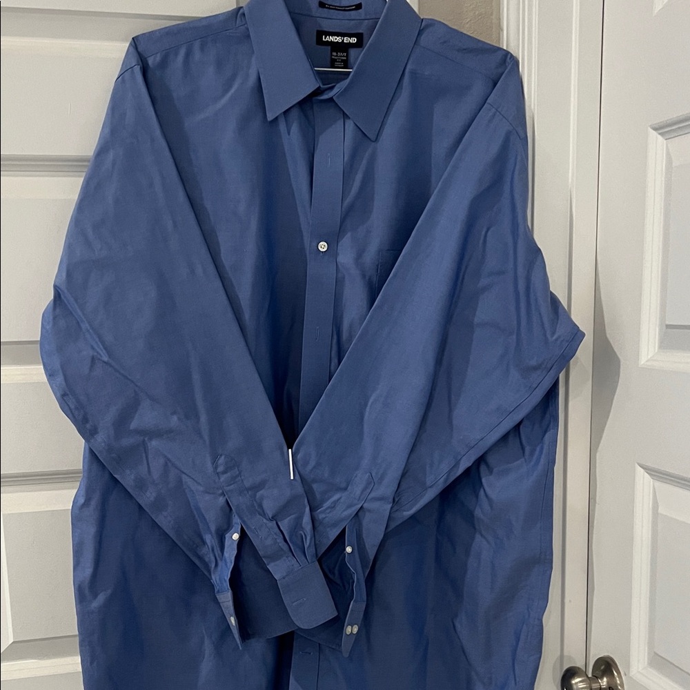 Lands' End Classic Navy Shirt